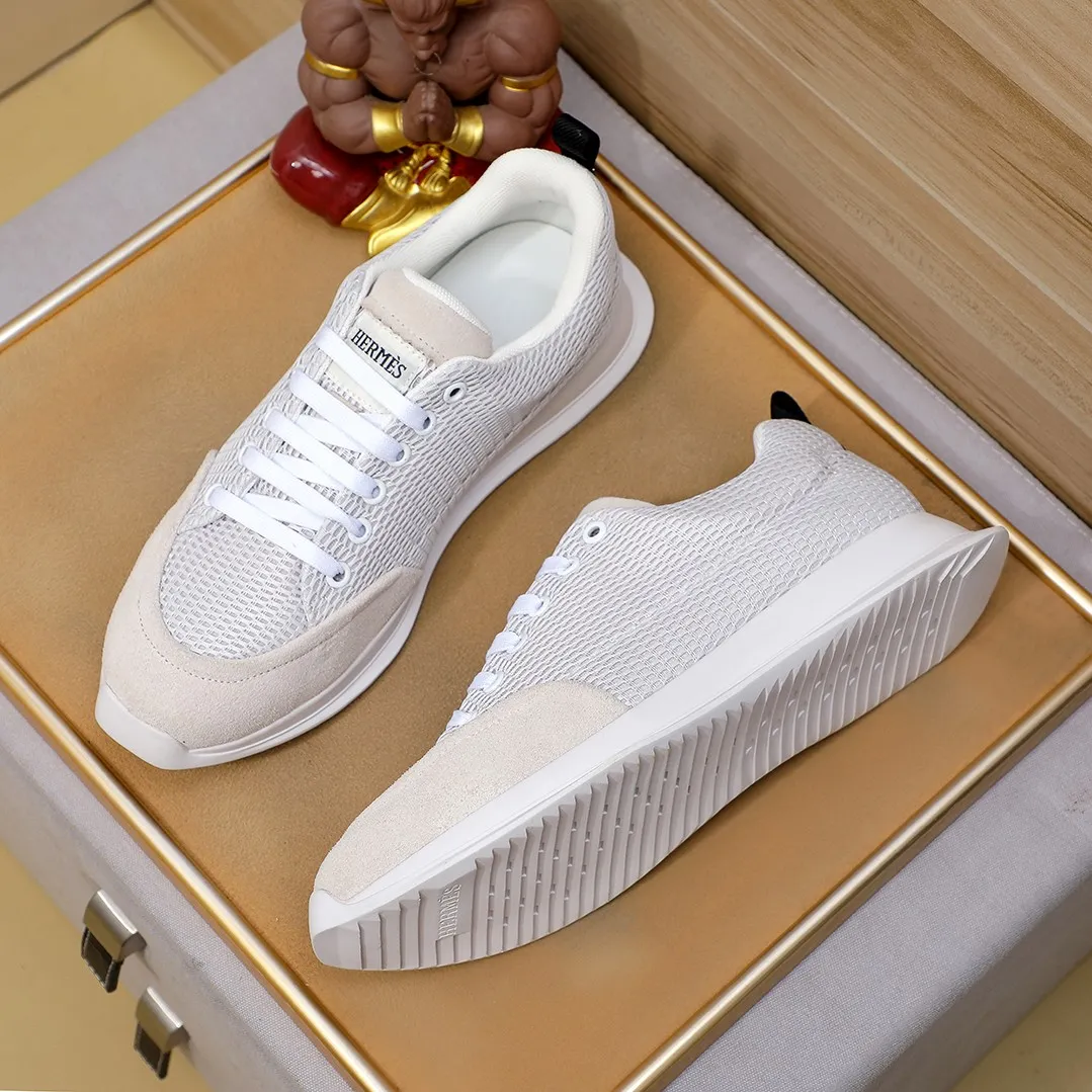 Men's shoes 💰400💰【HERMES】hot-selling men's shoes counter original items! The world's top brands...Luxury quality...//Fashion and high-end footwear 👍💪🏻...give you a low-key luxury comfort experience👍. The upper is made of pure Italian imported first-layer cowhide... 🐑 Leather lining..., comfortable and breathable, high-end and classy... luxurious and noble!! .. OEM factory shipment [Hug] stall.. Original plate. color, code number 38--44